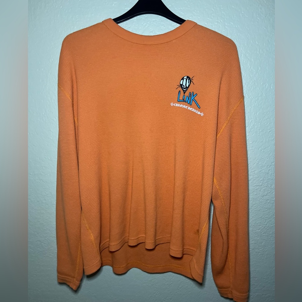 Chrome Hearts Matty Boy Link Orange Thermal Long sleeve